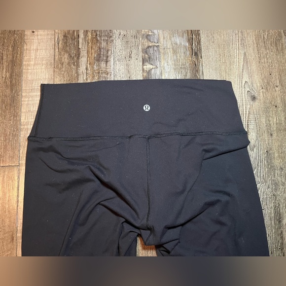 Lululemon Wunder Under Hi-Rise 7/8 Tight *Full-On Luon 25" in Black Women’s 12 - Picture 7 of 8